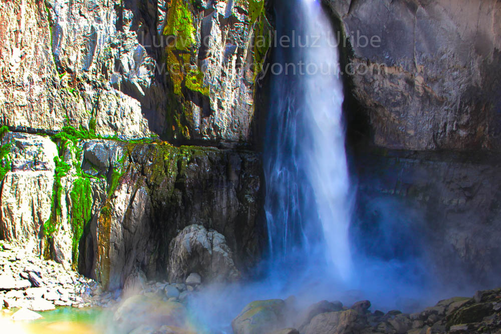 Huaruro falls in Fure