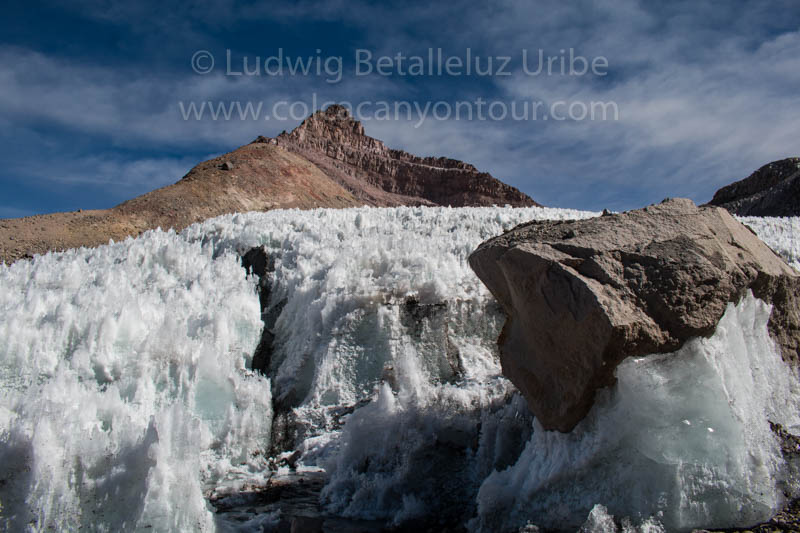 Climbing Hualca Hualca 