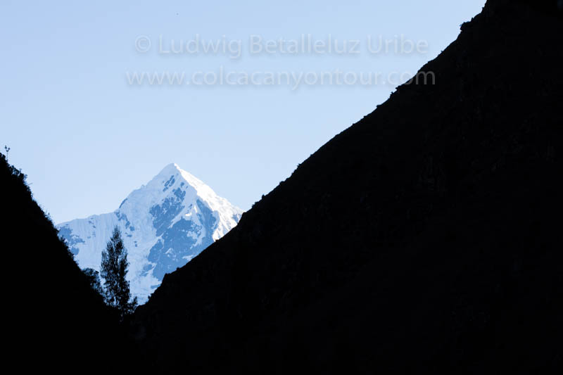 Wayllabamba  - View of Veronica mountain