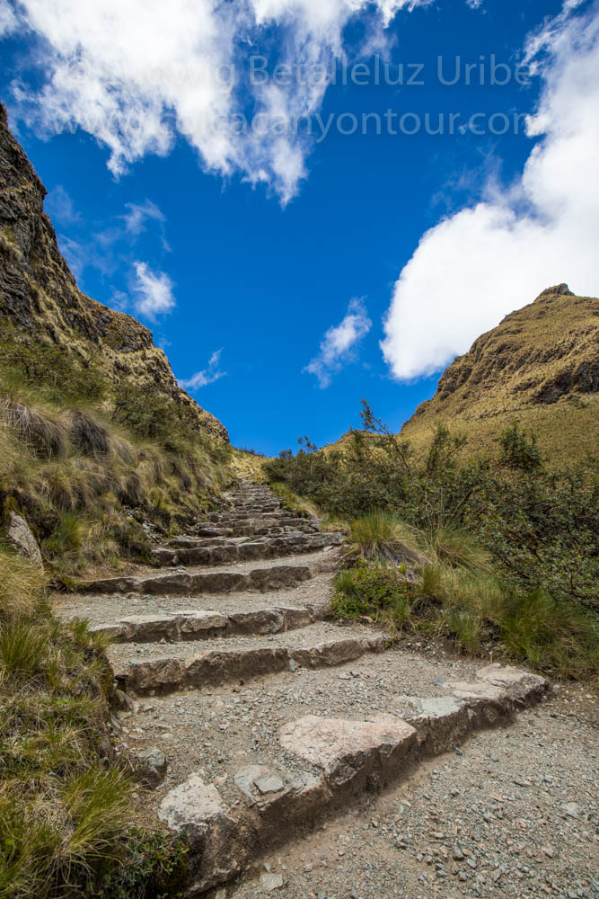 Inca Stairs - Inca Trail