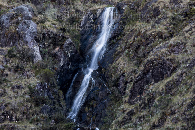 Small waterfall Inca Trail