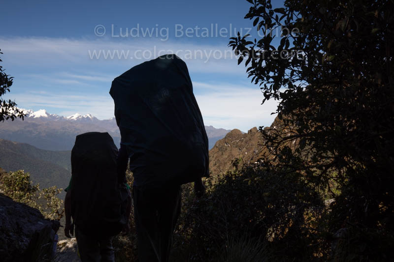 Porters at Inca Trail